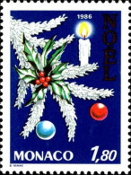 Monaco Poste N** Yv:1554 Mi:1779 Noël Branche De Sapin De Noël - Unused Stamps