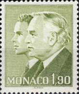 Monaco Poste N** Yv:1538 Mi:1763 Rainier III & Albert De Monaco - Neufs