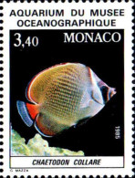 Monaco Poste N** Yv:1542 Mi:1767 Chaetodon Collare - Unused Stamps