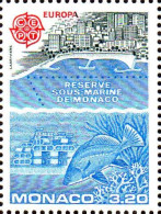 Monaco Poste N** Yv:1521 Mi:1747 Europa Cept Réserve S.marine De Monaco - Unused Stamps