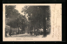 CPA Colombes, Boulevard De Valmy  - Colombes