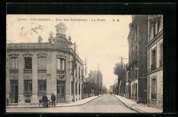 CPA Colombes, Rue Des Aubépines - La Poste  - Colombes