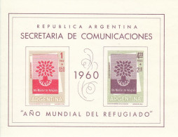 ARGENTINA Block 12,unused - Réfugiés