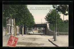 CPA Vanves-Malakoff, Le Pont Du Chemin De Fer  - Vanves