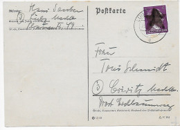 Lübz, Schwärzung 1945 Nach Crivitz - Lettres & Documents