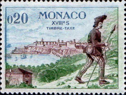Monaco Taxe N** Yv:60 Mi:63 Pedon Chargé Du Transport Du Courrier - Postage Due