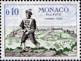 Monaco Taxe N* Yv:59 Mi:62 Porteur De Message (sans Gomme) - Taxe