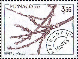 Monaco Préo N** Yv: 77 Mi:1519 Pêcher Hiver - Préoblitérés