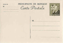 Monaco Entier-P N** Yv:37 Carte Postale Princes Rainer III & Albert - Entiers Postaux