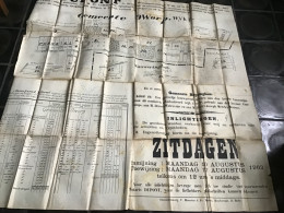 Tourneppe Dworp Ferme Verkoop Hoeve Huizingen 1903 - Affiches