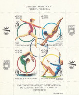 ARGENTINA Block 49,unused - Gymnastique