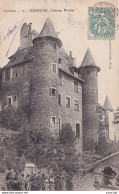 C15-19) UZERCHE (CORREZE)  CHATEAU PONTIER - ( ANIMEE - HABITANTS - MAQUIGNONS - BOEUFS ) - Uzerche