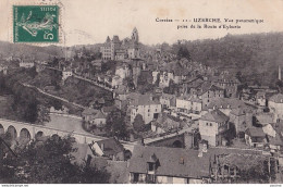 C15-19) UZERCHE (CORREZE)  VUE PANORAMIQUE PRISE DE LA ROUTE EYBURIE - Uzerche