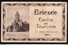 C16-43) BRIOUDE - CENTRE DE TOURISME - CARNET COMPLET DE 12 CPA  - EDIT. TISSANDIER , BRIOUDE - ( 4 SCANS ) - Brioude