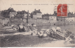  C9-60) PONT SAINTE MAXENCE (OISE) LE PONT DETRUIT " PHOT EXPRESS " - LA GRANDE GUERRE DE 1914 -  - Pont Sainte Maxence