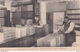 61) LA GRANDE TRAPPE , PRES MORTAGNE (ORNE) CHOCOLATERIE - MAGASINS D ' EXPEDITIONS - (ANIMEE - 2 SCANS) - Mortagne Au Perche