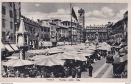 C1- VERONA - PIAZZA DELLE ERBE - (  2 SCANS ) - Verona