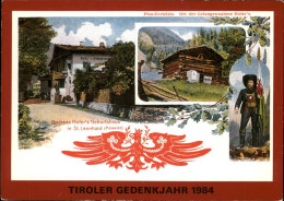 71484034 St Leonhard Forst Niederoesterreich Andreas Hofers Geburtshaus Tiroler  - Autres & Non Classés