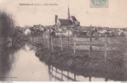 S16-28) GALLARDON (EURE ET LOIR) COTE SUD EST - 1906 - ( 2 SCANS ) - Autres & Non Classés