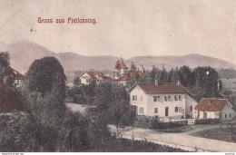 S16- GRUSS AUS FREILASSING - 1908 - (  2 SCANS ) - Freilassing