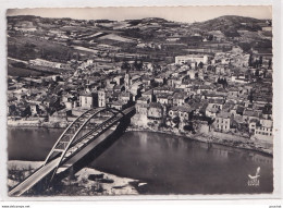 S14-47) CASTELMORON (LOT ET GARONNE) EN AVION AU DESSUS DE... VUE GENERALE - ( 2 SCANS ) - Castelmoron