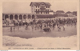 S11-40) CAPBRETON SUR MER (LANDES) ETABLISSEMENT DES BAINS ET  L ' HOTEL MERCEDES  - ( 2 SCANS ) - Capbreton