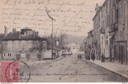 S9-32) AUCH (GERS) PLACE VILLARET JOYEUSE - RUE DE LORRAINE ET AVENUE D ' ALSACE  - Auch