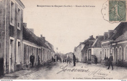 S9-72) ROUPERROUX LE COQUET (SARTHE)  ROUTE DE SAINT COSME  - ( ANIMEE - HABITANTS ) - Autres & Non Classés