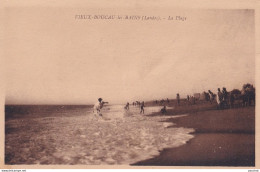 S8-40) VIEUX BOUCAU LES BAINS ( LANDES) LA PLAGE  - ( 2 SCANS ) - Vieux Boucau