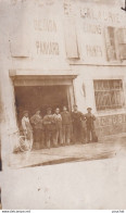 47) AGEN - CARTE PHOTO PRUNET - DEVANTURE DES ETS LALAURIE - 2 , RUE GEORGES THOMAS - GARAGE DEDION - PANHARD - 3 SCANS - Agen