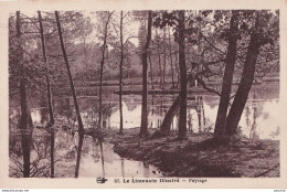 S1-87) LE LIMOUSIN ILLUSTRE - PAYSAGE + TAMPON AU DOS LIBRAIRIE DUCOURTIEUX , LIMOGES - ( 2 SCANS ) - Limoges