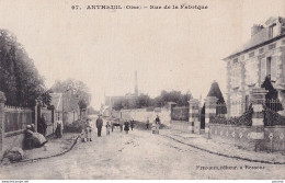 60) ANTHEUIL  (OISE) RUE DE LA FABRIQUE  - ( ANIMEE - HABITANTS - 2 SCANS )  - Sonstige & Ohne Zuordnung