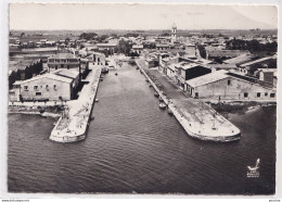 S20-34) MARSEILLAN (HERAULT) EN AVION AU DESSUS DE... LE PORT - ( 2 SCANS )  - Marseillan