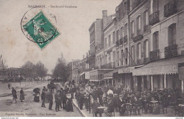 S18-47) MARMANDE - BOULEVARD GAMBETTA  - ( ANIMEE -  GRAND CAFE DU NORD - MUSICIENS ) - Marmande