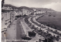 Cartolina Salerno - Lungomare E Giardini - Salerno