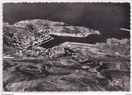 F17-66) PORT VENDRES (PYRENEES ORIENTALES) VUE AERIENNE - EN PYRENEES - LE ROUSSILLON - ( 2 SCCANS ) - Port Vendres