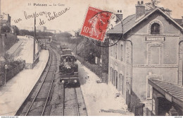 F8-92) PUTEAUX  - LA GARE  - ( TRAIN - LOCOMOTIVE ) - Puteaux