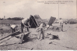 49) ANGERS - COMMISSION DES ARDOISIERES D 'ANGERS (LARIVIERE Et Cie) DEBITAGE DES PIECES DIT BOUCAGE - ( 2 SCANS ) - Angers