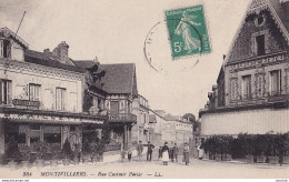 F7-76) MONTIVILLIERS - RUE CASIMIR PERIER - ( CAFE FRANCAIS - HABITANTS ) - Montivilliers