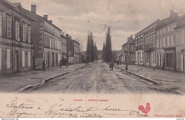 F7-16) JARNAC - AVENUE CARNOT  - 1905  - (  2 SCANS ) - Jarnac