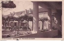 F5-40) PRECHACQ (LANDES) ETABLISSEMENT THERMAL - UN COIN HOTEL- ( 2 SCANS )  - Other & Unclassified