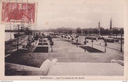 F4-33) BORDEAUX - LES TERRASSES ET LES QUAIS - Bordeaux