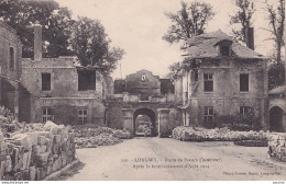 F4-54) LONGWY - PORTE DE FRANCE (INTERIEUR) APRES LE BOMBARDEMENT D ' AOUT 1914 - ( 2 SCANS ) - Longwy