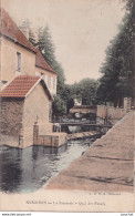 F22-77)  NEMOURS - LA BRASSERIE - QUAI DES FOSSES - ( 2 SCANS ) - Nemours