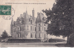 F20-37) AUTRECHE  (INDRE ET LOIRE) LE CHATEAU DE LA REMBERGE ( COTE NORD ) - Andere & Zonder Classificatie