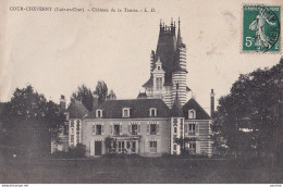 F19-41) COUR CHEVERNY (LOIR ET CHER)  CHATEAU DE LA TAURIE - Autres & Non Classés