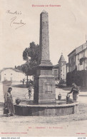 F18-81) BRASSAC (TARN) LA  FONTAINE - ANIMEE - HABITANTS - 1904 - ( 2 SCANS ) - Brassac