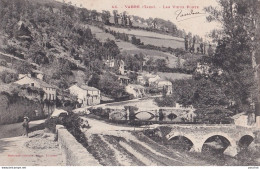 F18-81) VABRE (TARN) LES DEUX PONTS - 1904 - ( 2 SCANS ) - Vabre