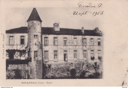 F18-81) BRASSAC (TARN) MAIRIE  - 1903 - ( 2 SCANS ) - Brassac