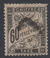 Taxe N° 21 - Cote : 65 € - 1859-1959 Usados